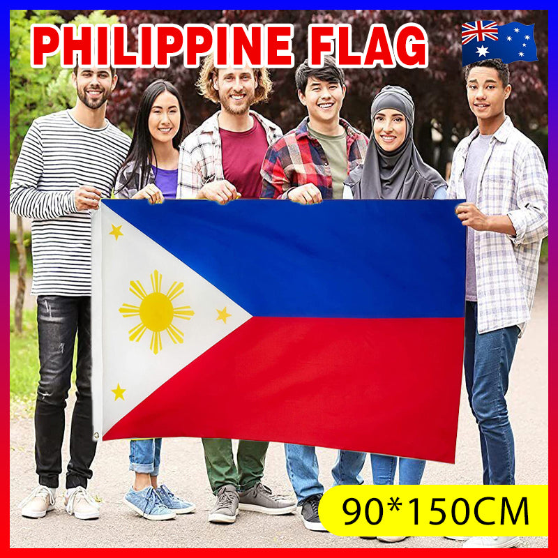 Philippines Flag Heavy Duty Outdoor 90x150cm