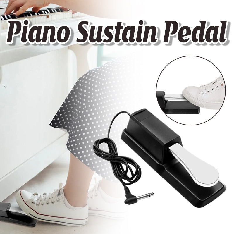 Universal Sustain Pedal for Digital Piano Keyboard