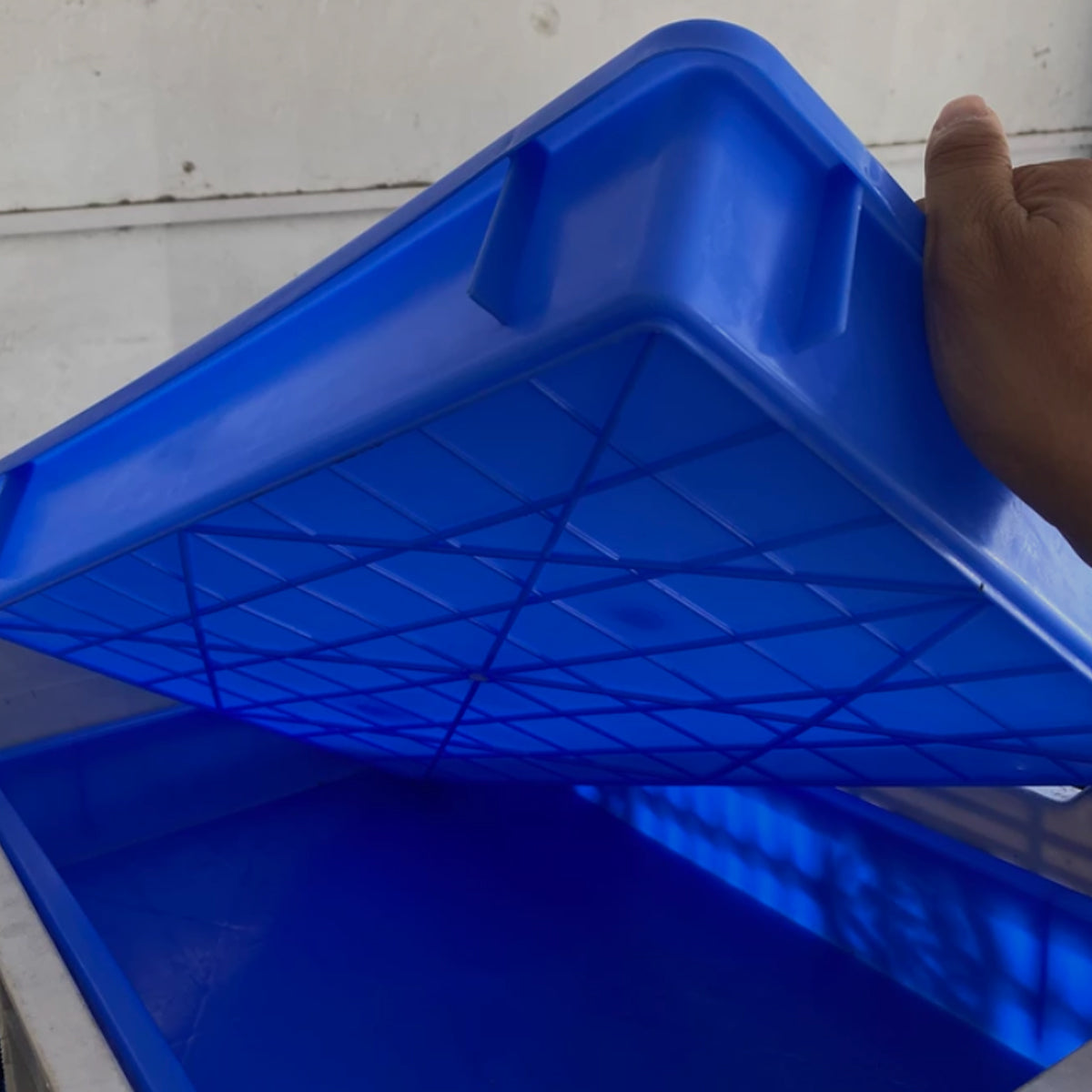 Stackable Plastic Food Storage Containers 6pcs