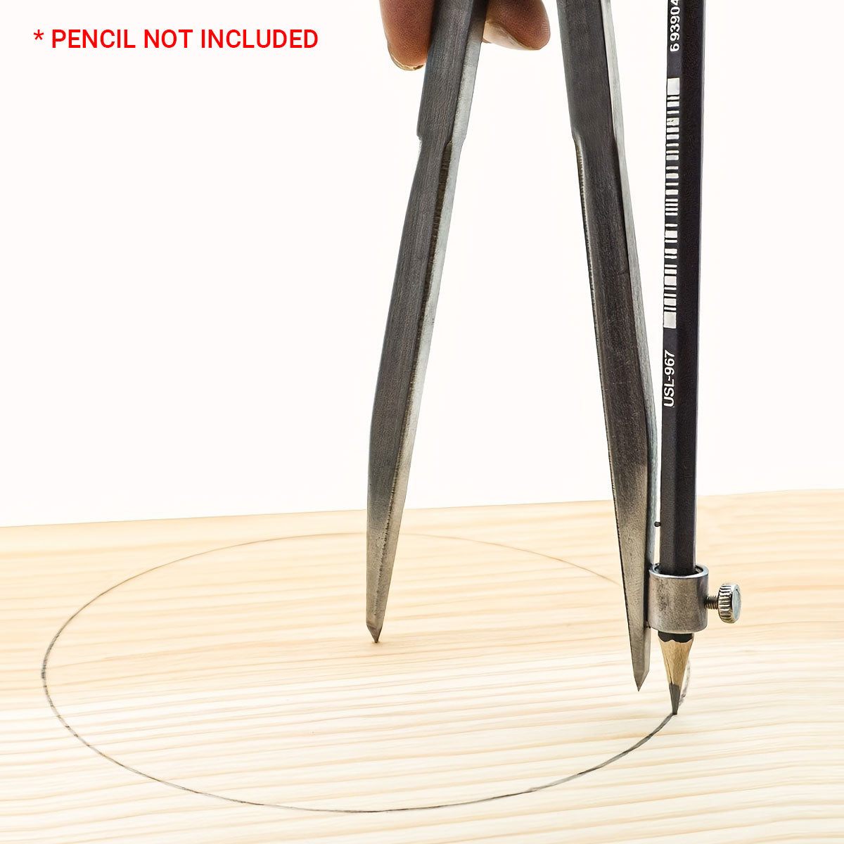 Professional Compass Carbon Steel Drawing Tool for Math Engineering