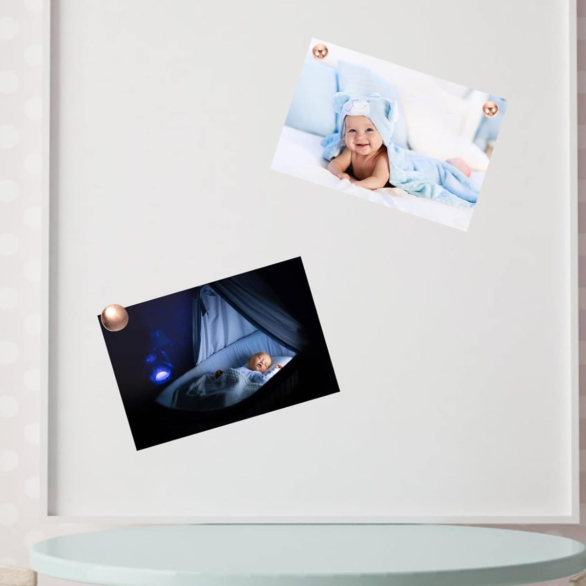 465 Pcs Rose Gold Office Clip and Pin Set with Storage Box