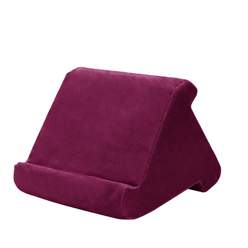 Tablet Pillow Stand Triangular Holder for iPad