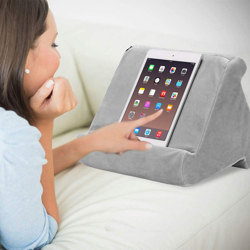 Tablet Pillow Stand Triangular Holder for iPad