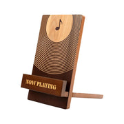 Solid Pine Wood Vinyl Record Storage Display Rack