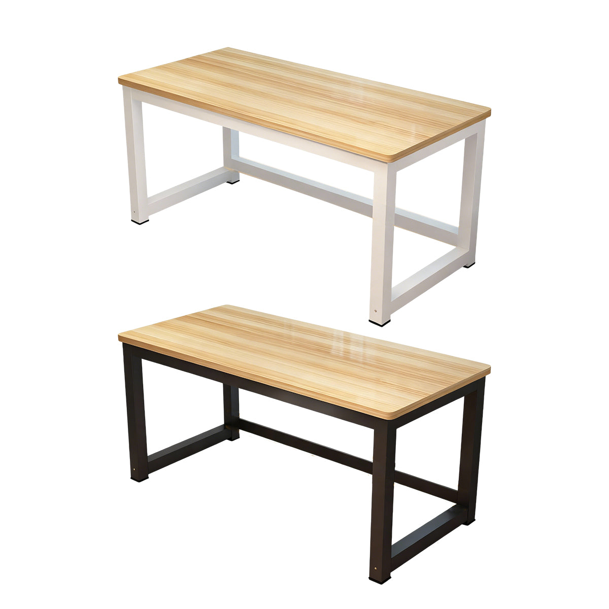 Simple Computer Desk Steel Frame for Home Office