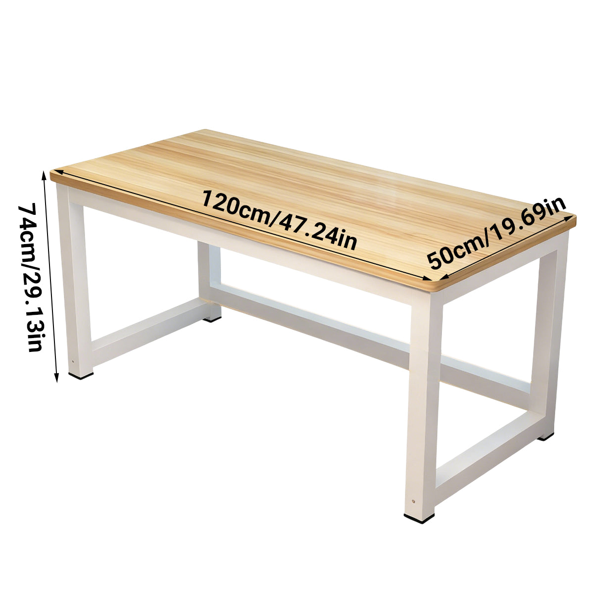 Simple Computer Desk Steel Frame for Home Office