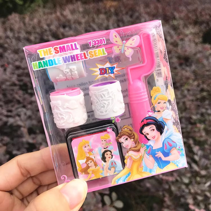 5 Pcs Inking Rubber Stamp Roller Set for DIY Scrapbooking Crafts