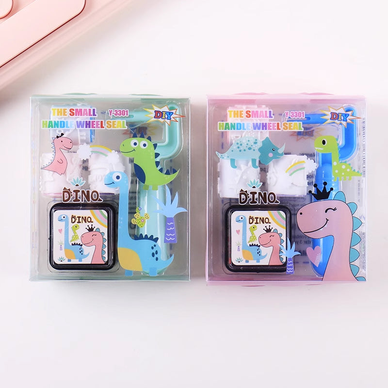 5 Pcs Inking Rubber Stamp Roller Set for DIY Scrapbooking Crafts