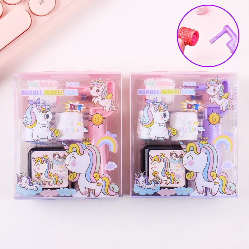 5 Pcs Inking Rubber Stamp Roller Set for DIY Scrapbooking Crafts