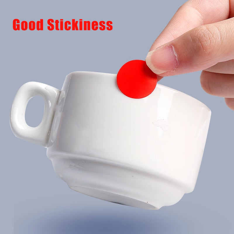 13mm Round Sticker Dots Adhesive Labels 1/5/15 Sheets