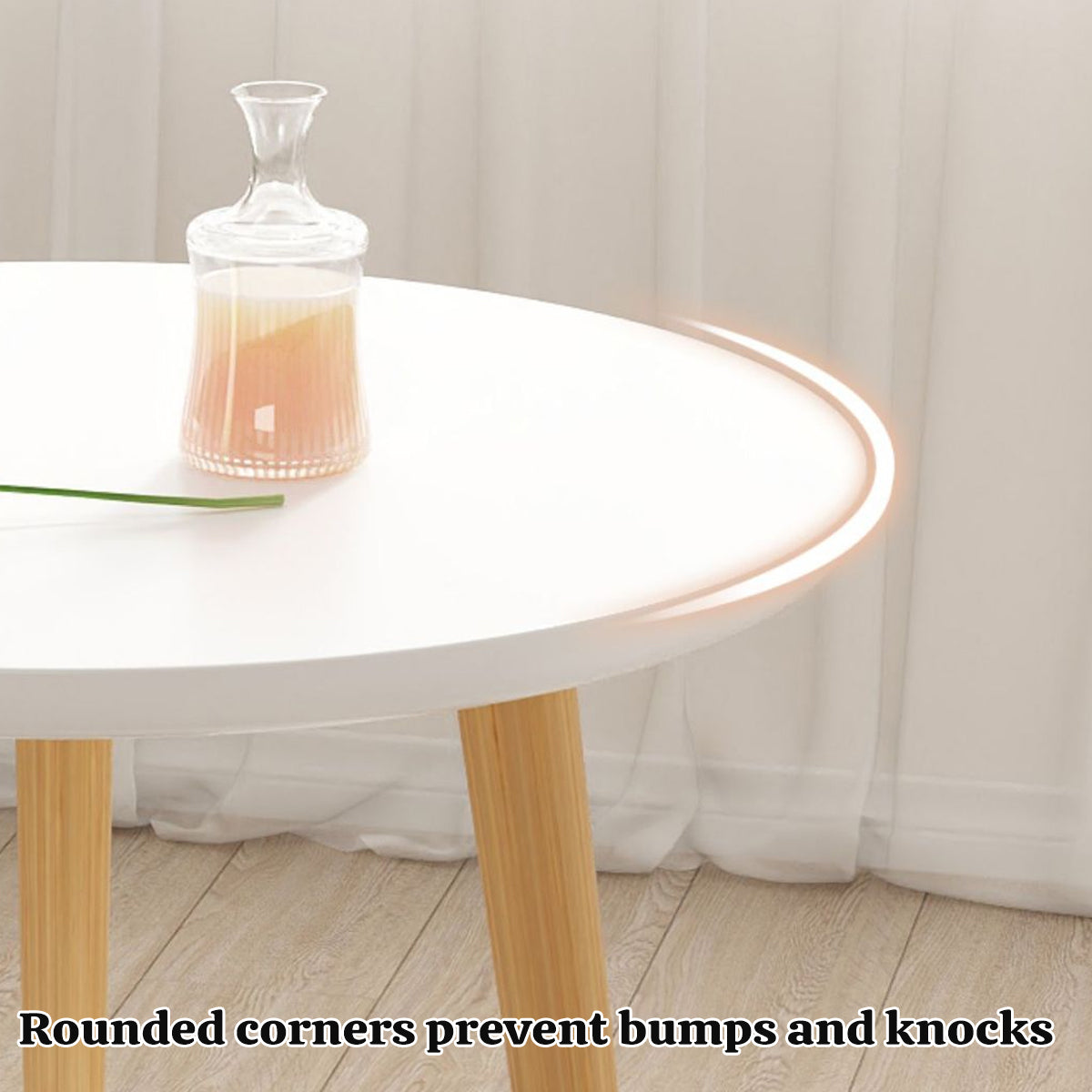 Minimalist Double Layer Sofa Side End Table