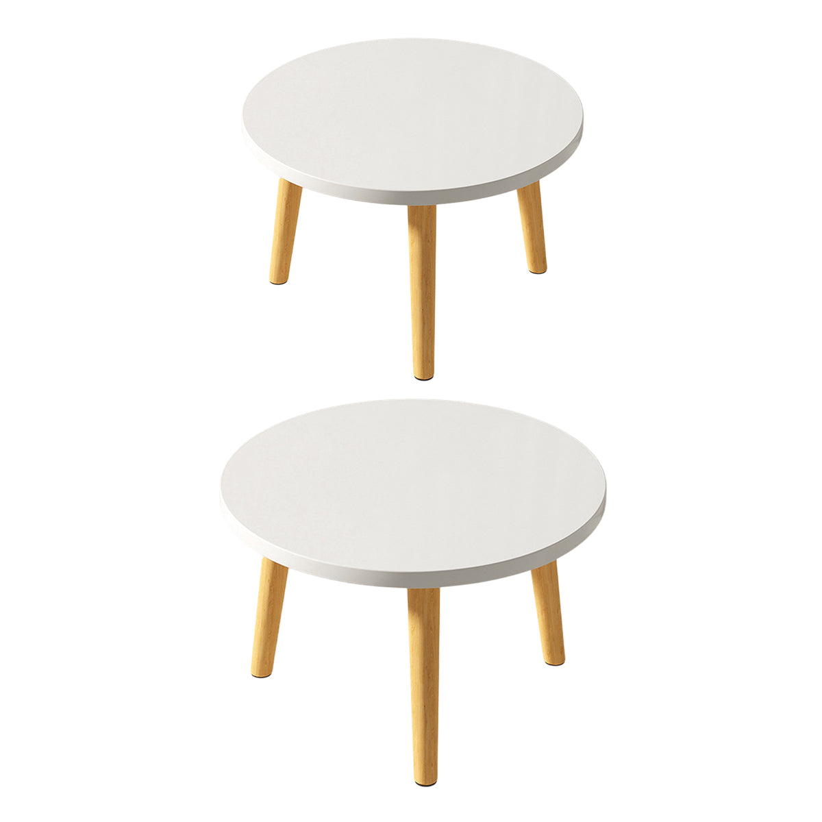 Mini Round Low Accent Side Table