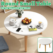 Mini Round Low Accent Side Table