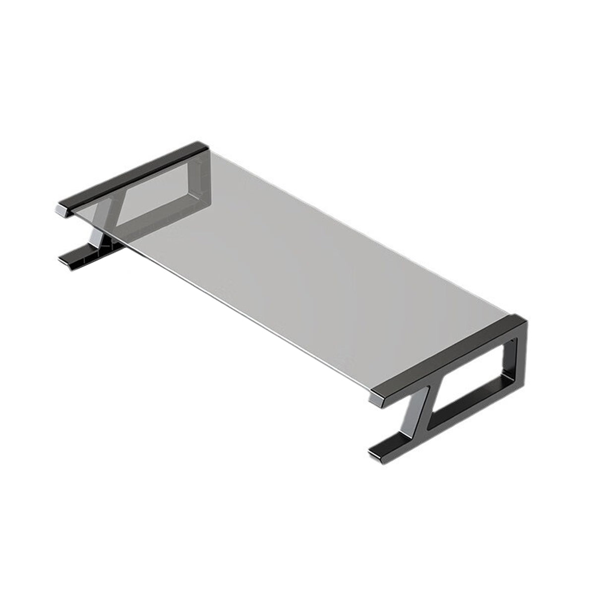 Monitor Stand Riser with Tempered Glass