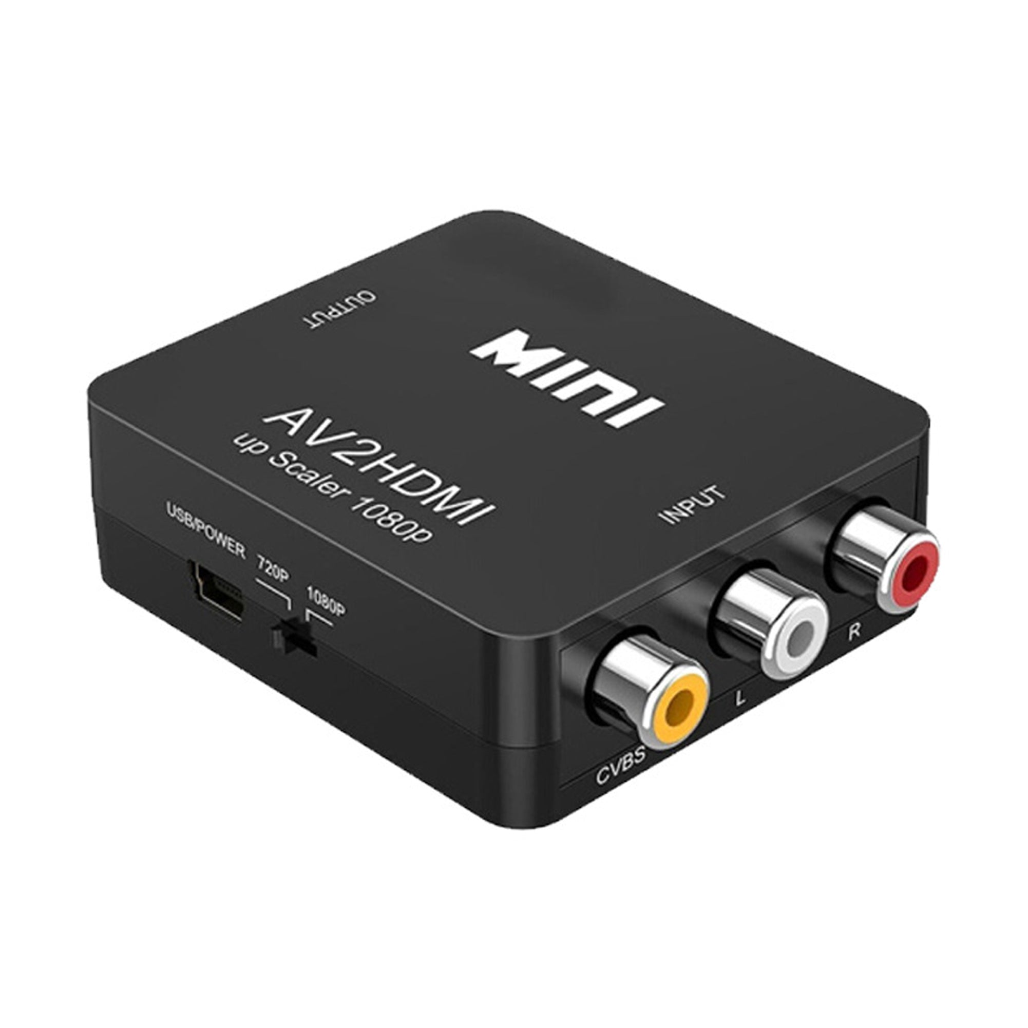 Composite AV to HDMI Converter with 1080p Output