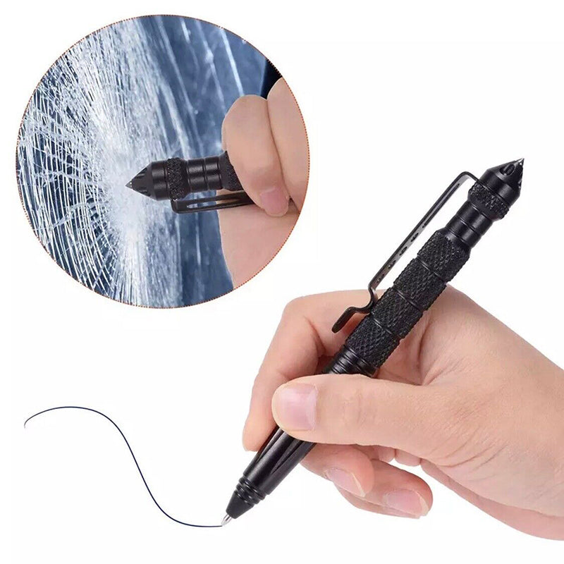 Multi-Function Aluminum Pen with Diamond Grip for Office and Outdoor