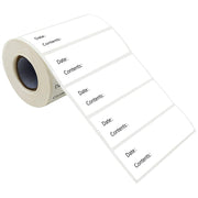 500 Pcs Food Storage Date Content Labels Removable Paper Roll