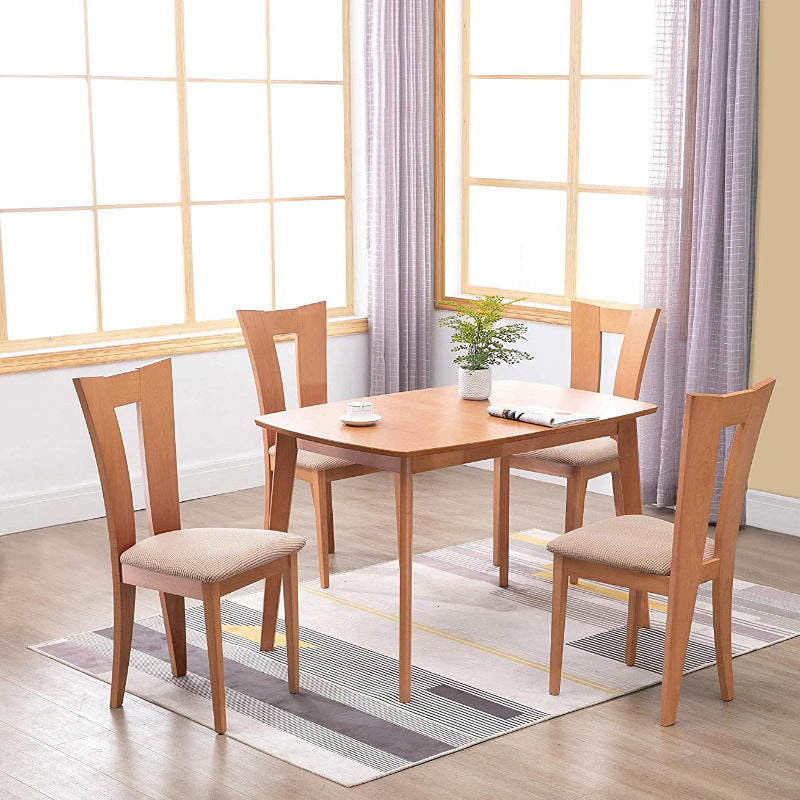 Stretch Dining Chair Seat Covers Removable Washable