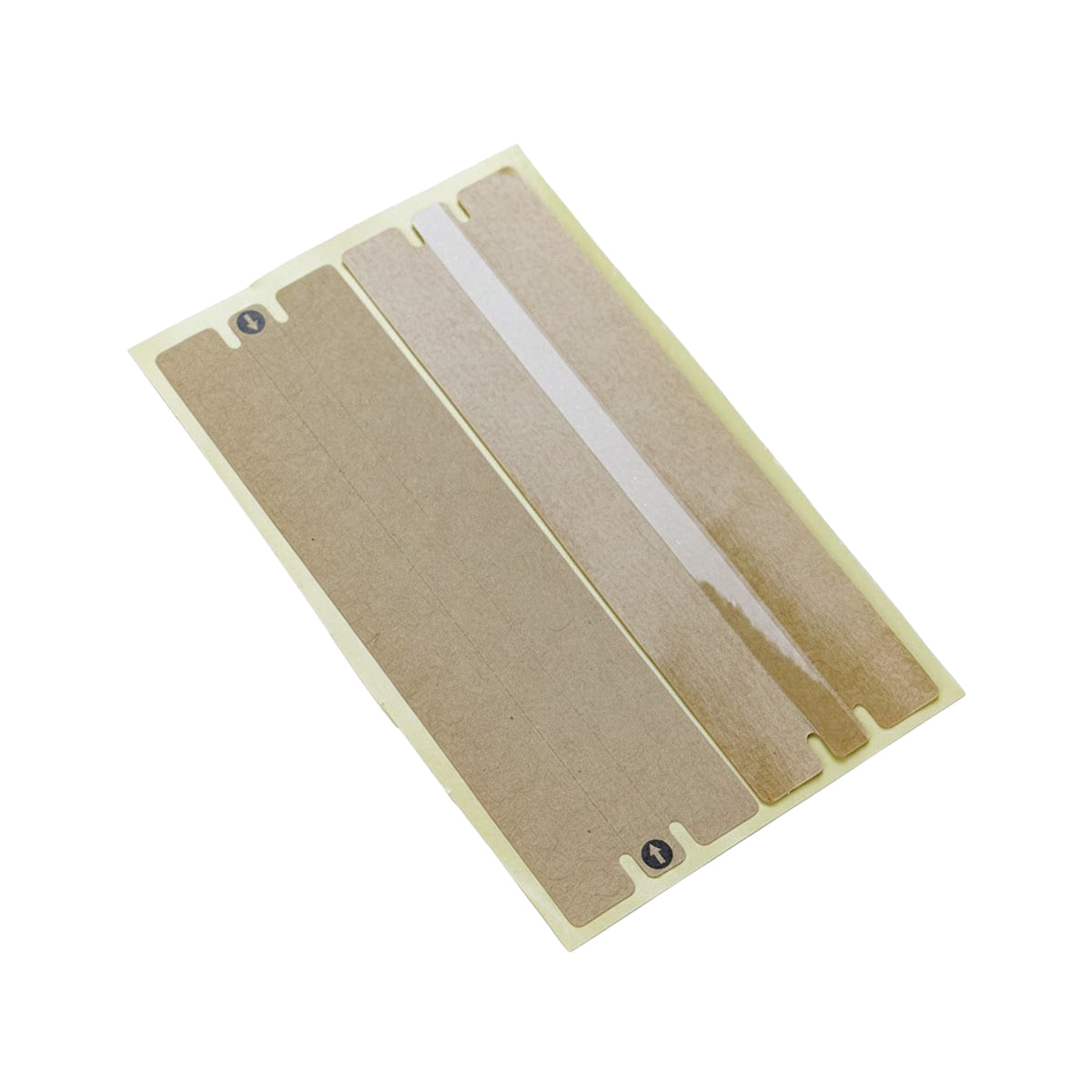 Kraft Paper Box Sealing Labels Easy Tear Strip