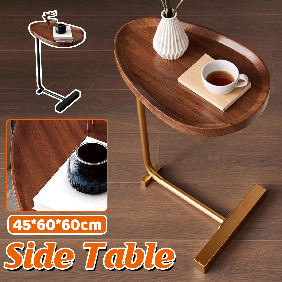 Coffee Side Table Sturdy Durable Living Room Bedroom Storage