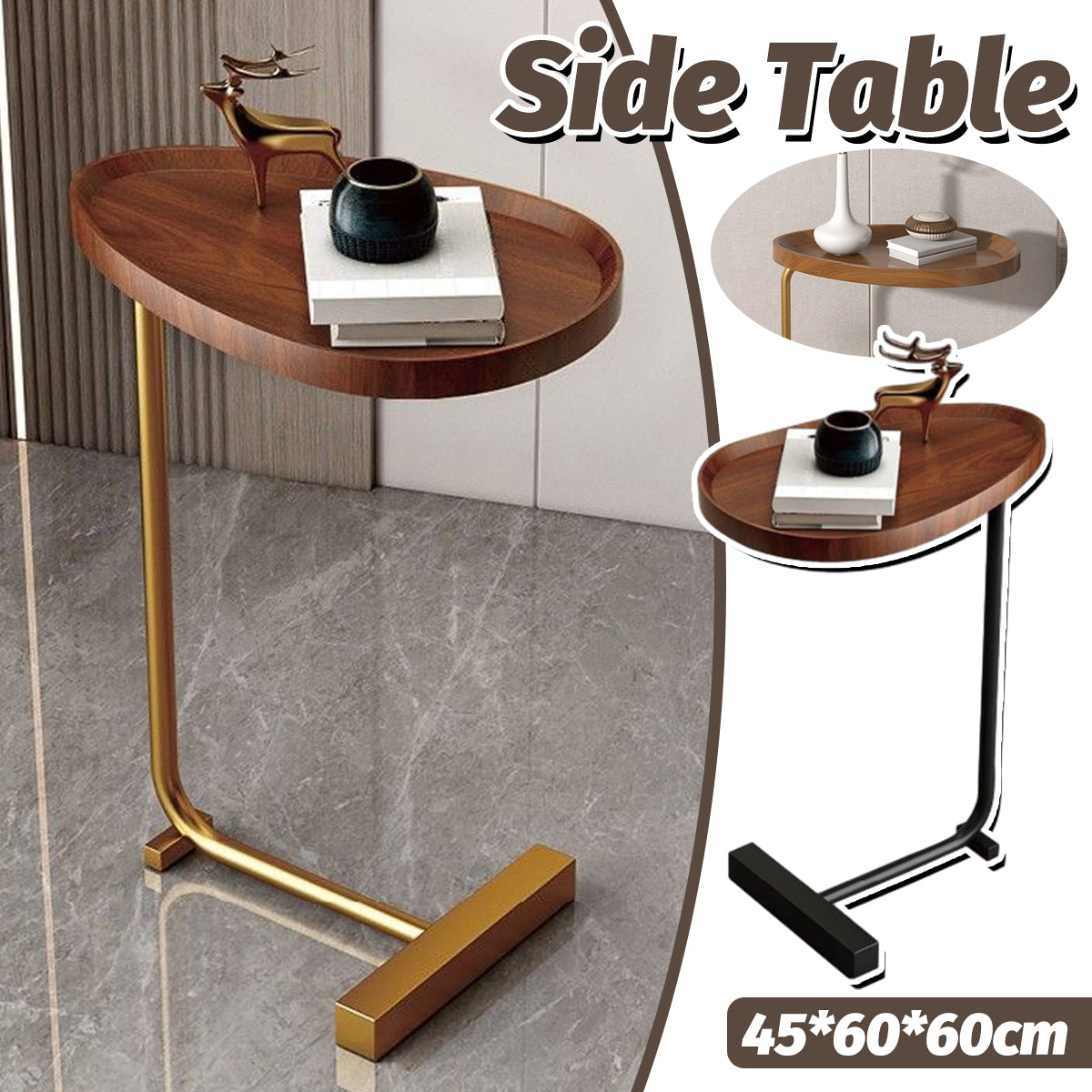 Coffee Side Table Sturdy Durable Living Room Bedroom Storage