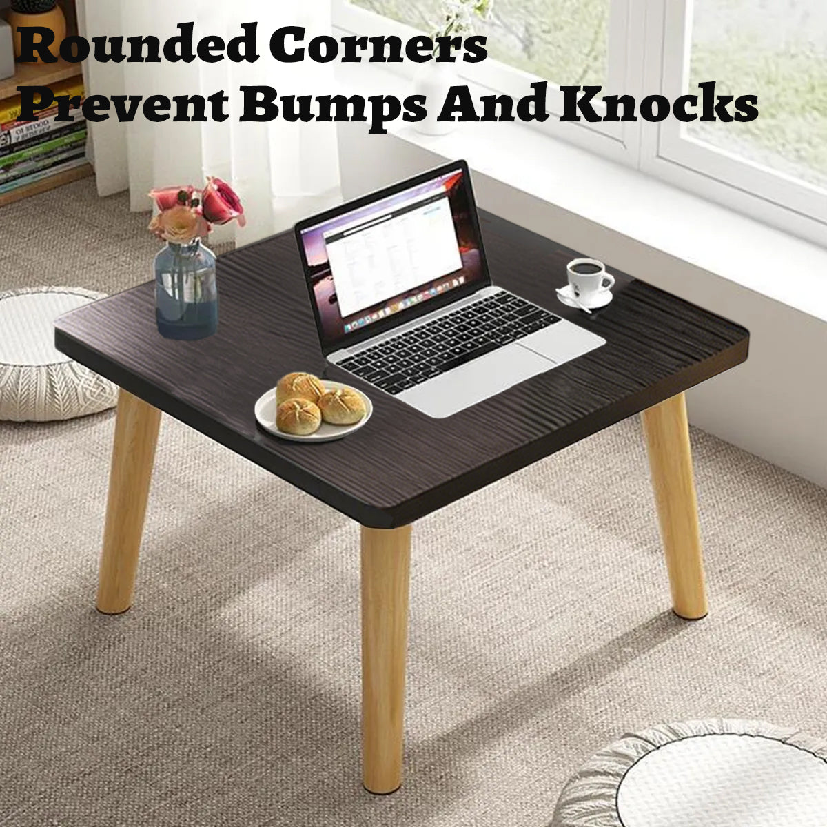 Modern Small Square Coffee Side Table
