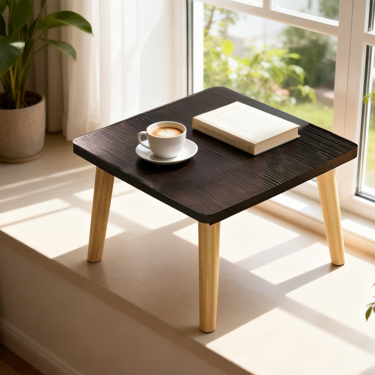 Modern Small Square Coffee Side Table