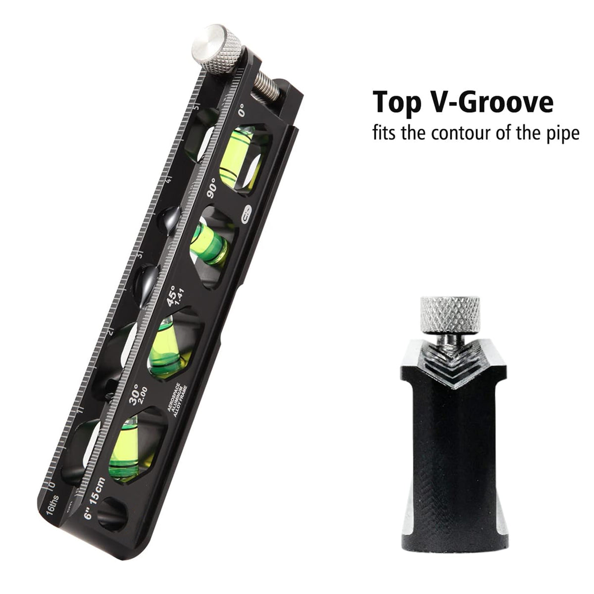 Small Aluminum Alloy Spirit Level for Precision Measuring