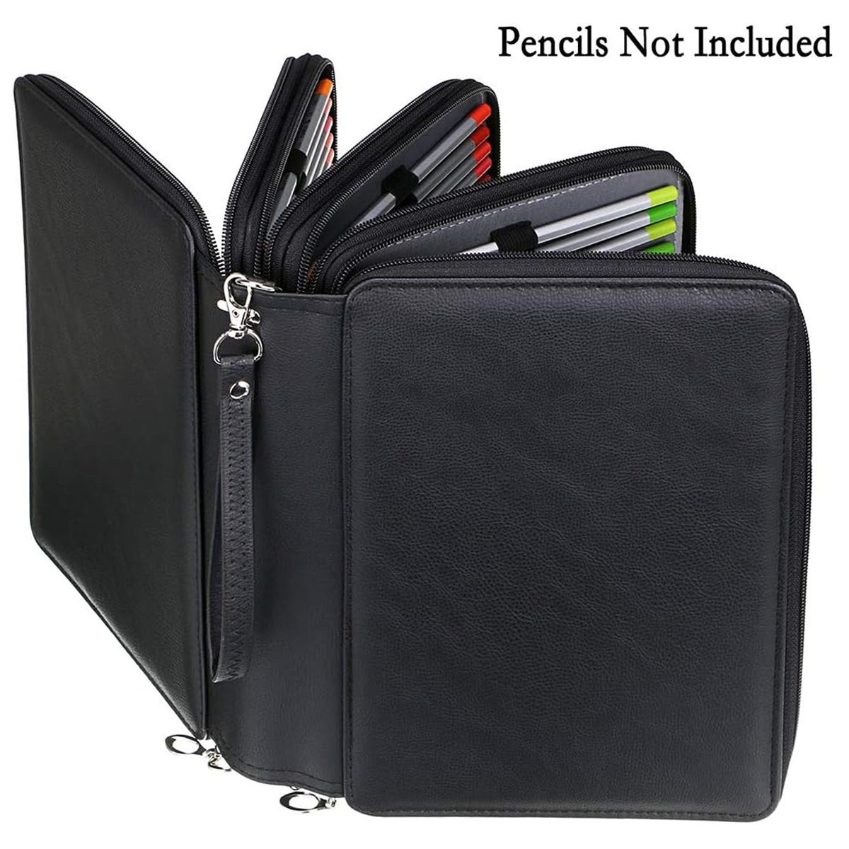 168 Slots Large Capacity Pencil Case Foldable Storage Bag