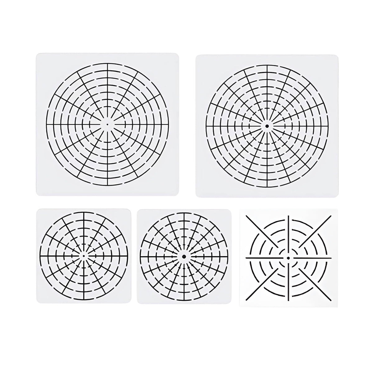 30 Pcs Mandala Stencil Set Reusable DIY Art Craft Templates