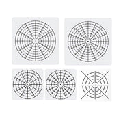 30 Pcs Mandala Stencil Set Reusable DIY Art Craft Templates