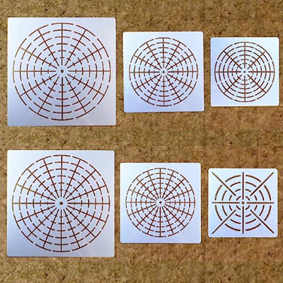 30 Pcs Mandala Stencil Set Reusable DIY Art Craft Templates