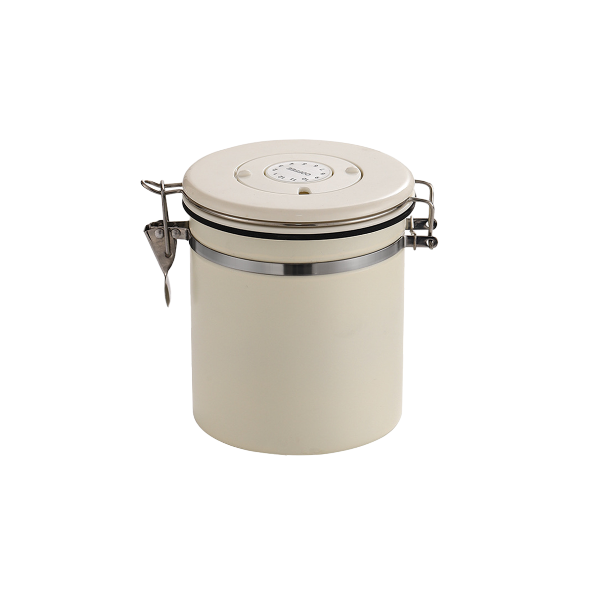 Stainless Steel Coffee Canister with CO2 Valve