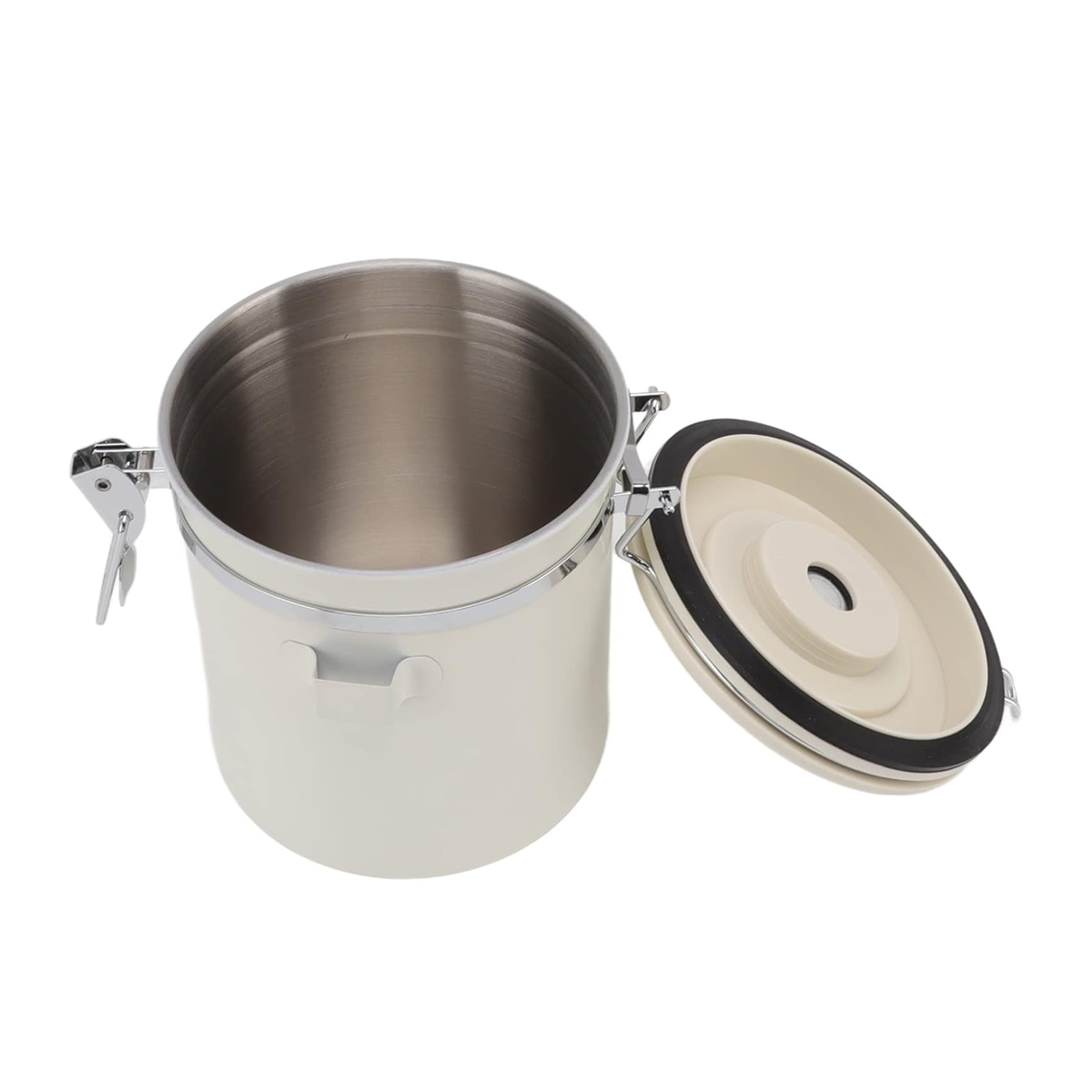 Stainless Steel Coffee Canister with CO2 Valve