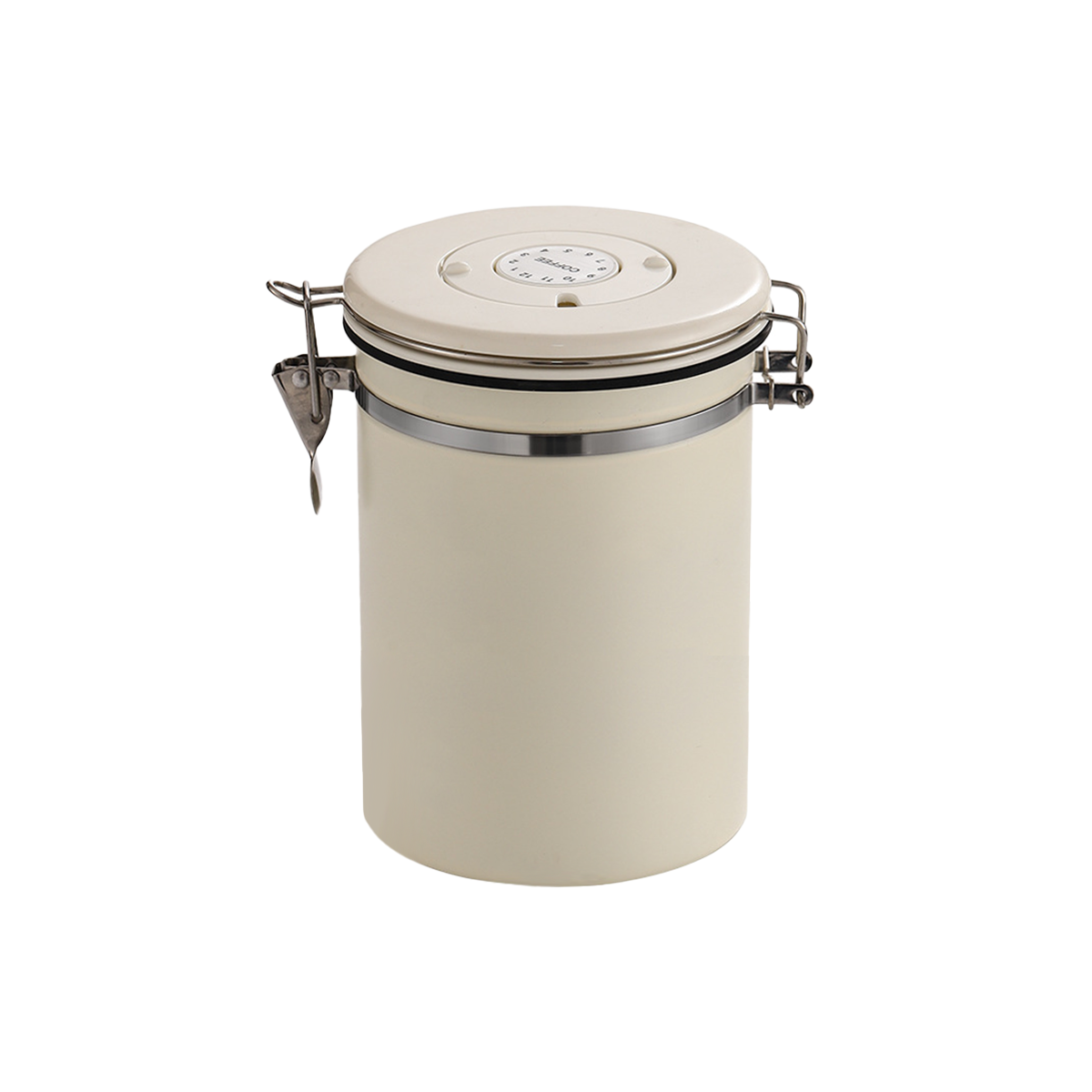 Stainless Steel Coffee Canister with CO2 Valve