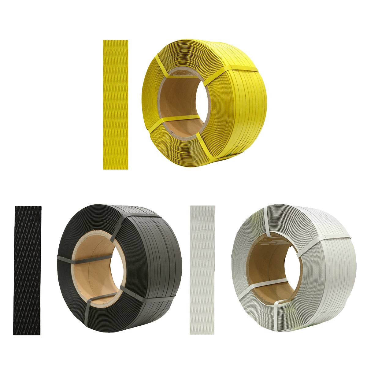 Plastic Steel Strapping Band 65kg for Shipping