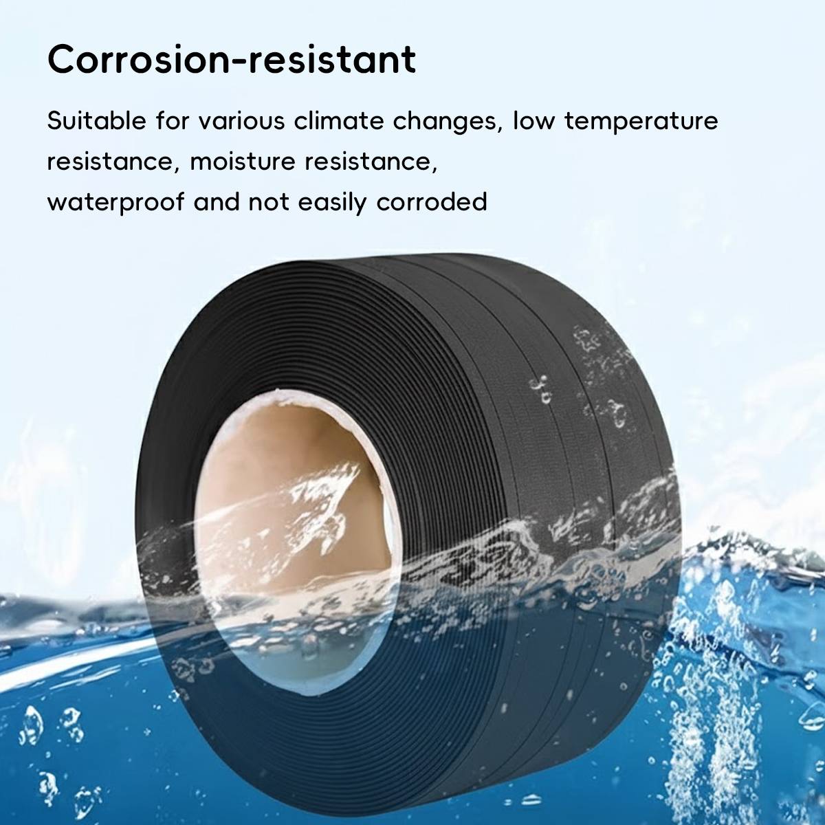 Plastic Steel Strapping Band 65kg for Shipping