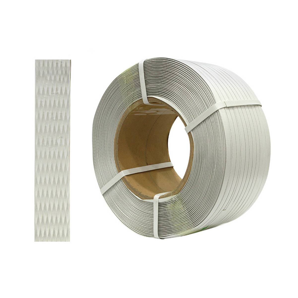 Plastic Steel Strapping Band 65kg for Shipping
