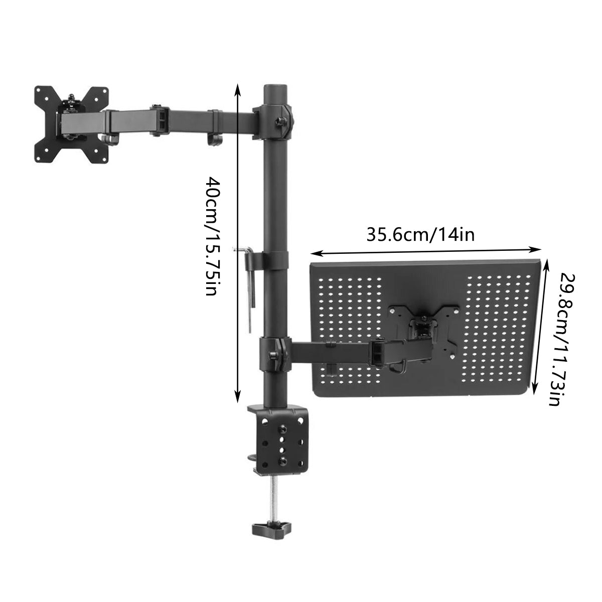Monitor and Laptop Mount for 17-32 Inch Screens