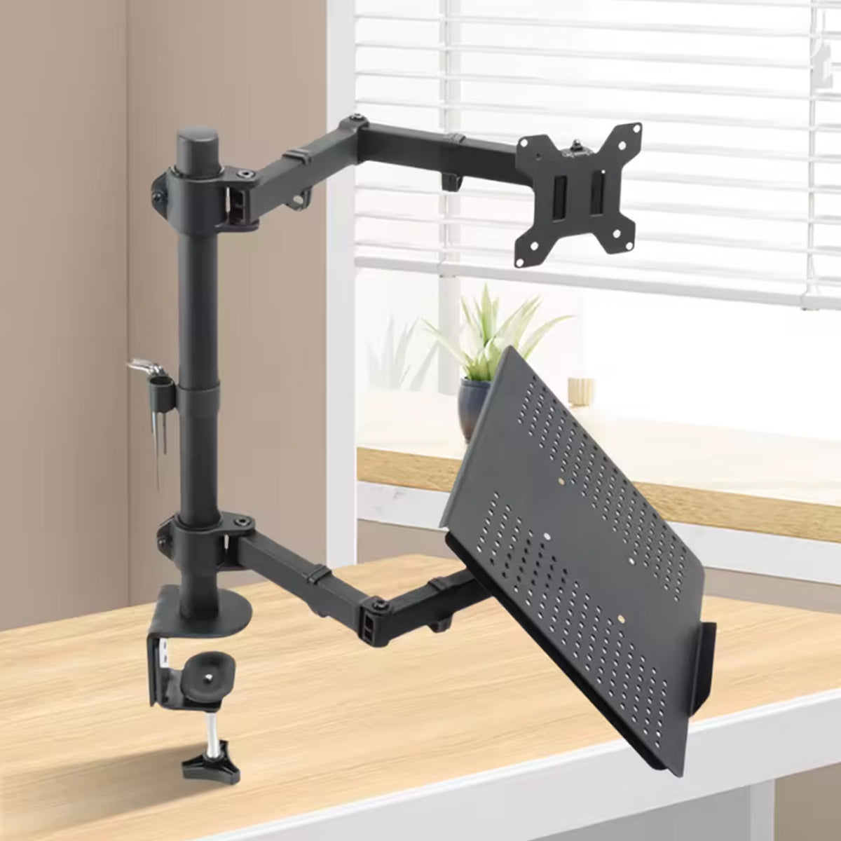 Monitor and Laptop Mount for 17-32 Inch Screens