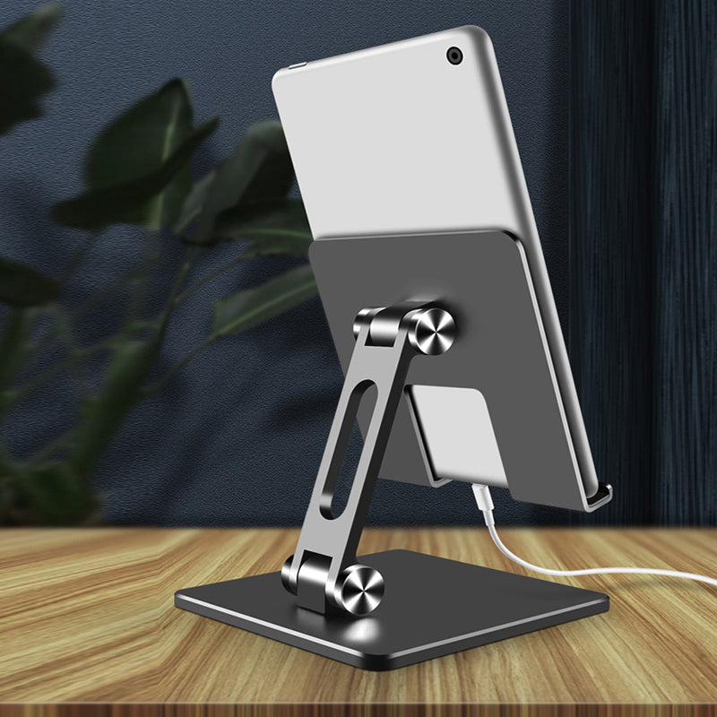 Foldable Aluminium Tablet Stand for iPad and Phone