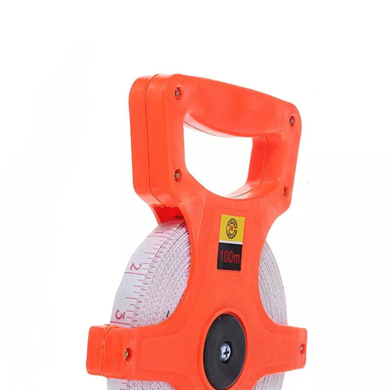 30/50/100M Fiberglass Open Reel Tape Measure for Long Distance Use