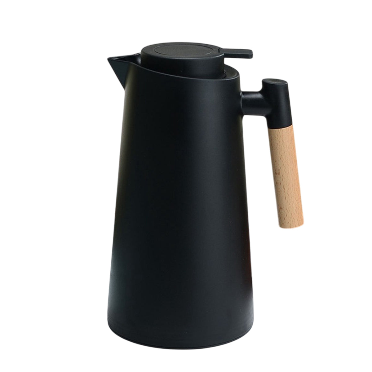 2pcs 1000ml Thermal Coffee Pots with Wooden Handle