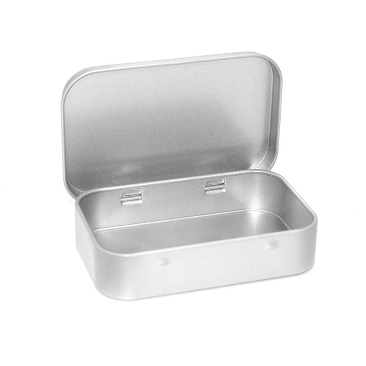 20pcs Flip Top Tin Storage Boxes for Crafts