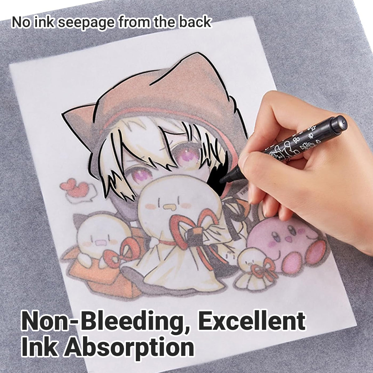 Translucent Tracing Paper Roll Sulfuric Acid-Free for Copying