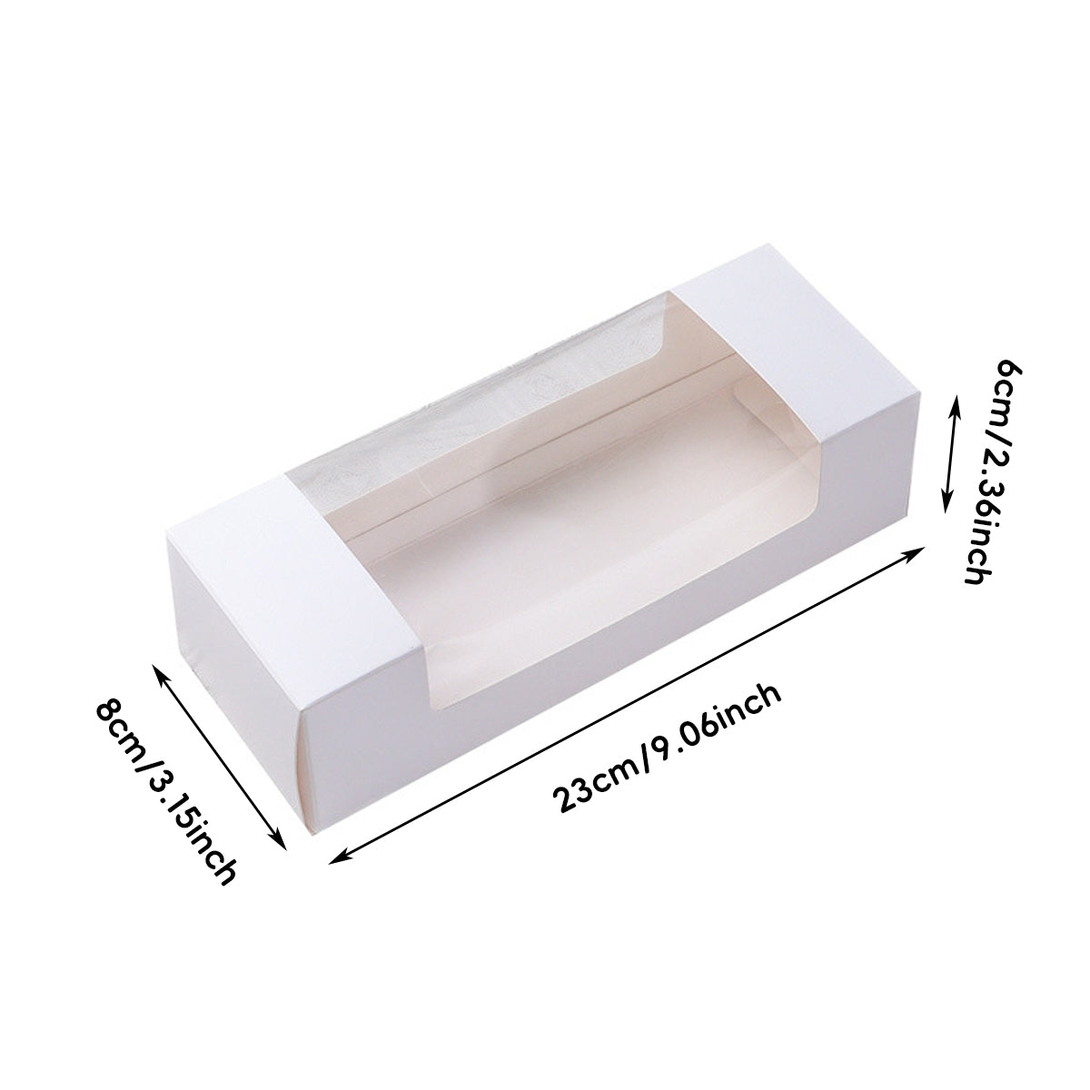 Gift Boxes 50pcs with Clear Window for Jewelry
