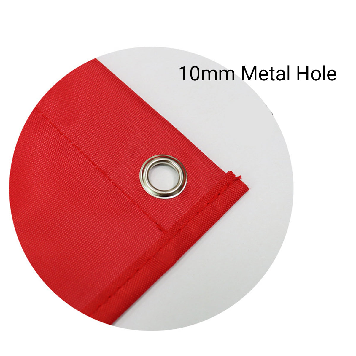 Wall-Mounted File Storage Hanging Bag Waterproof Multi Pocket Red