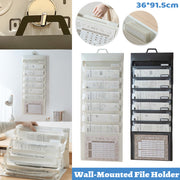 Wall-Mounted Accordion File Organiser