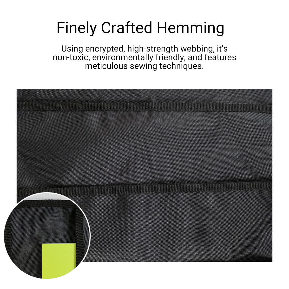 30 Pockets Wall Mounted File Organizer Oxford Cloth Black