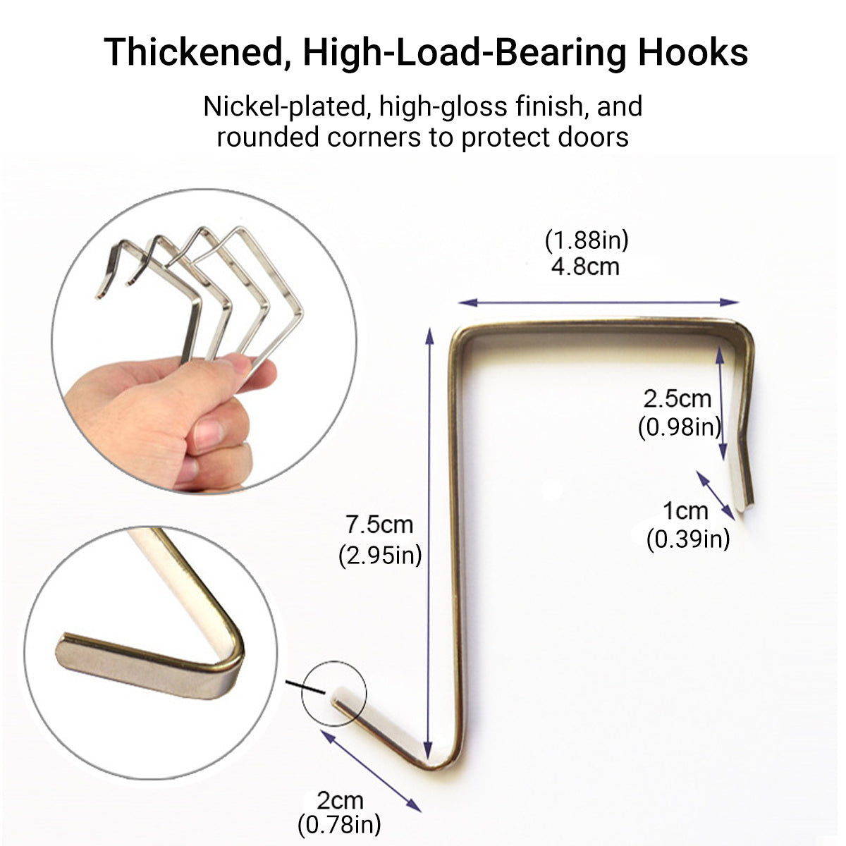 30 Pockets Wall Mounted File Organizer Oxford Cloth Black